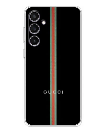 Чохол для Samsung Galaxy S24 FE з картинкою «Gucci — строга лінія» Чохол для Samsung Galaxy S24 FE з картинкою «Gucci — строга лінія»