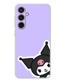 Чехол для Samsung Galaxy S24 FE с картинкой «Забавная Kuromi» Чехол для Samsung Galaxy S24 FE с картинкой «Забавная Kuromi»