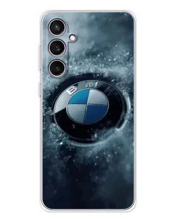 Чохол для Samsung Galaxy S24 FE з картинкою «Логотип BMW — лід»