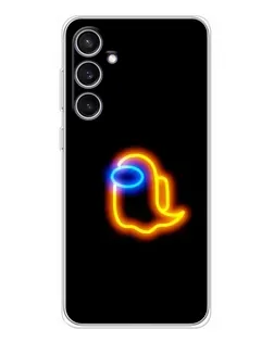 Чехол для Samsung Galaxy S24 FE с картинкой «Among Us неоновое сияние» Чехол для Samsung Galaxy S24 FE с картинкой «Among Us неоновое сияние»