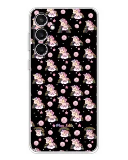 Чехол для Samsung Galaxy S24 FE с картинкой «Magic Unicorn паттерн»