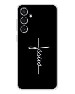 Чехол для Samsung Galaxy S24 FE с картинкой «Тонкая линия веры»