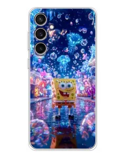 Чехол для Samsung Galaxy S24 FE с картинкой «Неоновый океан»
