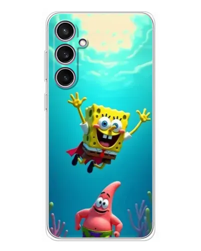 Чохол для Samsung Galaxy S24 FE з картинкою «Спанч Боб під водою» Чохол для Samsung Galaxy S24 FE з картинкою «Спанч Боб під водою»