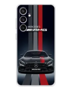 Чохол для Samsung Galaxy S24 FE з картинкою «Mercedes — білий карбон» Чохол для Samsung Galaxy S24 FE з картинкою «Mercedes — білий карбон»
