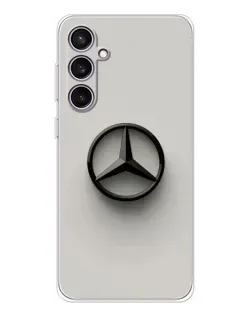 Чехол для Samsung Galaxy S24 FE с картинкой «Mercedes Maybach стиль»