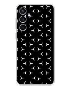 Чохол для Samsung Galaxy S24 FE з картинкою «Mercedes паттерн зірок»