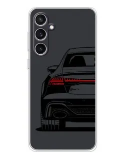 Чехол для Samsung Galaxy S24 FE с картинкой «Задняя часть Audi — арт»