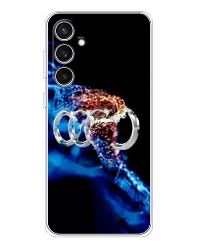 Чехол для Samsung Galaxy S24 FE с картинкой «Энергия лого Audi»