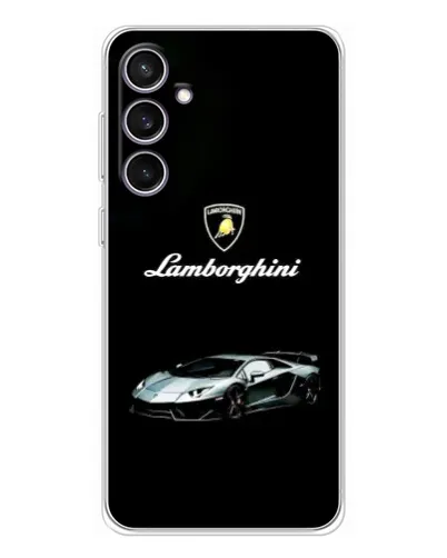 Чехол для Samsung Galaxy S24 FE с картинкой «Логотип Lamborghini классика» Чехол для Samsung Galaxy S24 FE с картинкой «Логотип Lamborghini классика»