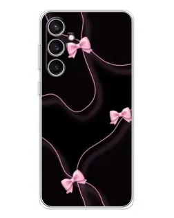 Чехол для Samsung Galaxy S24 FE с картинкой «Розовые ленты»