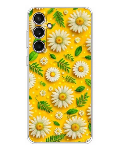 Чехол для Samsung Galaxy S24 FE с картинкой «Ромашковое солнце» Чехол для Samsung Galaxy S24 FE с картинкой «Ромашковое солнце»