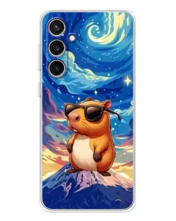 Чохол для Samsung Galaxy S24 FE з картинкою «Капібара Ван Гога» Чохол для Samsung Galaxy S24 FE з картинкою «Капібара Ван Гога»
