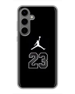 Чехол для Samsung Galaxy S24 Plus с картинкой «Jordan Flight 23» Чехол для Samsung Galaxy S24 Plus с картинкой «Jordan Flight 23»
