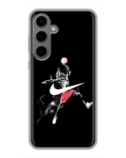 Чехол для Samsung Galaxy S24 Plus с картинкой «Jordan Jumpman» Чехол для Samsung Galaxy S24 Plus с картинкой «Jordan Jumpman»