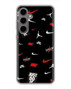 Чехол для Samsung Galaxy S24 Plus с картинкой «Nike Mix Pattern» Чехол для Samsung Galaxy S24 Plus с картинкой «Nike Mix Pattern»