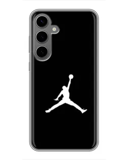 Чехол для Samsung Galaxy S24 Plus с картинкой «Jordan Silhouette» Чехол для Samsung Galaxy S24 Plus с картинкой «Jordan Silhouette»