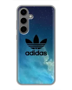 Чехол для Samsung Galaxy S24 Plus с картинкой «Adidas Stone Logo»