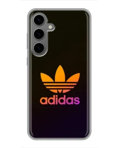 Чехол для Samsung Galaxy S24 Plus с картинкой «Градиент Adidas»