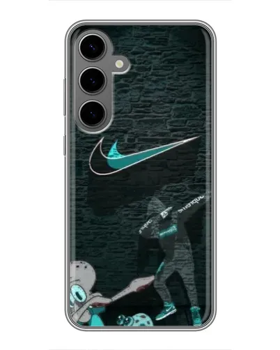 Чехол для Samsung Galaxy S24 Plus с картинкой «Спортивный арт Nike» Чехол для Samsung Galaxy S24 Plus с картинкой «Спортивный арт Nike»