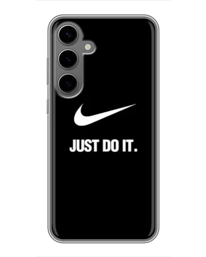 Чехол для Samsung Galaxy S24 Plus с картинкой «Классический принт Nike» Чехол для Samsung Galaxy S24 Plus с картинкой «Классический принт Nike»