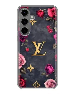 Чехол для Samsung Galaxy S24 Plus с картинкой «Цветочный Louis Vuitton» Чехол для Samsung Galaxy S24 Plus с картинкой «Цветочный Louis Vuitton»