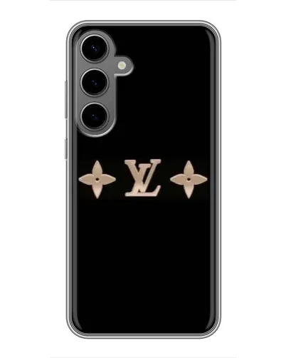 Чехол для Samsung Galaxy S24 Plus с картинкой «Louis Vuitton — минимализм»