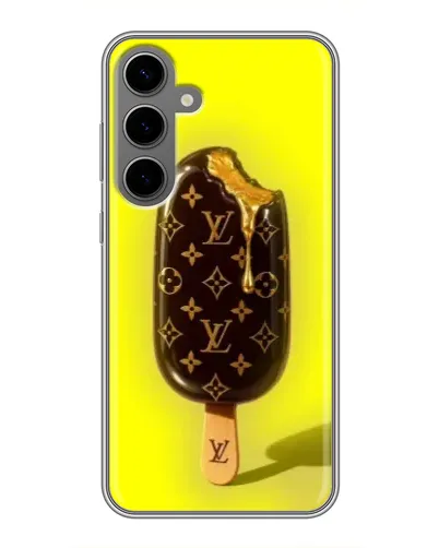 Чехол для Samsung Galaxy S24 Plus с картинкой «Мороженое от LV»