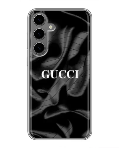 Чехол для Samsung Galaxy S24 Plus с картинкой «Gucci — шелковые волны»