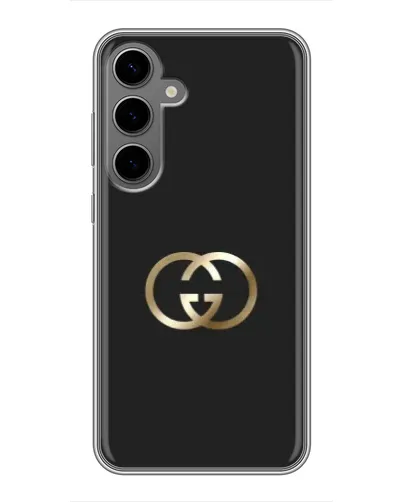 Чехол для Samsung Galaxy S24 Plus с картинкой «Минимализм Gucci»
