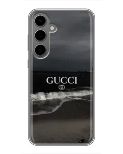 Чехол для Samsung Galaxy S24 Plus с картинкой «Gucci — морской прибой»