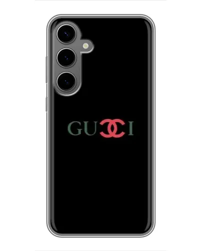 Чехол для Samsung Galaxy S24 Plus с картинкой «Gucci — красный градиент»
