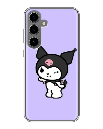 Чехол для Samsung Galaxy S24 Plus с картинкой «Классическая Kuromi»