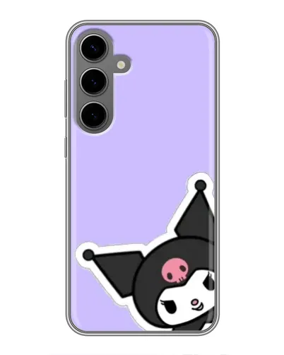 Чехол для Samsung Galaxy S24 Plus с картинкой «Забавная Kuromi»