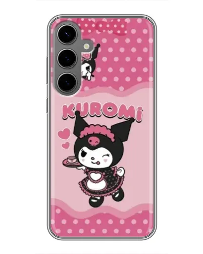 Чехол для Samsung Galaxy S24 Plus с картинкой «Розовая Куроми»