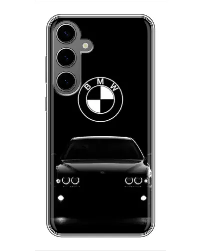 Чехол для Samsung Galaxy S24 Plus с картинкой «BMW — взгляд из темноты»