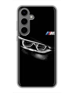 Чехол для Samsung Galaxy S24 Plus с картинкой «BMW — взгляд тигра»