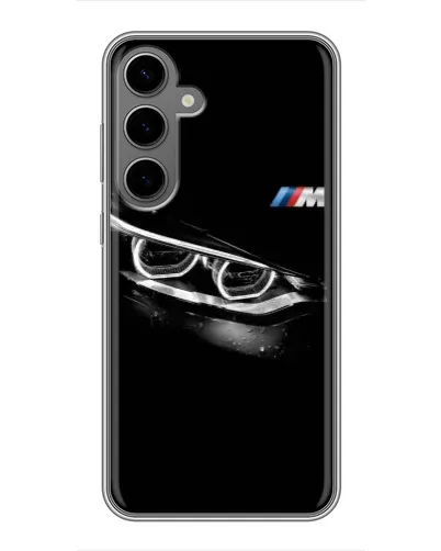 Чехол для Samsung Galaxy S24 Plus с картинкой «BMW — взгляд тигра» Чехол для Samsung Galaxy S24 Plus с картинкой «BMW — взгляд тигра»