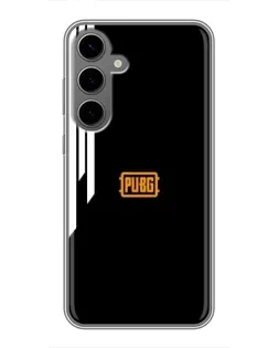 Чехол для Samsung Galaxy S24 Plus с картинкой «PUBG — вертикальные линии»