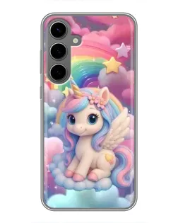 Чехол для Samsung Galaxy S24 Plus с картинкой «Маленький единорог» Чехол для Samsung Galaxy S24 Plus с картинкой «Маленький единорог»