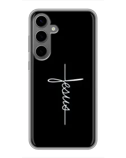 Чехол для Samsung Galaxy S24 Plus с картинкой «Тонкая линия веры»