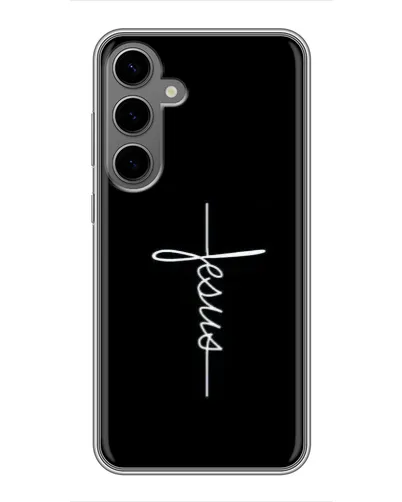 Чехол для Samsung Galaxy S24 Plus с картинкой «Тонкая линия веры»