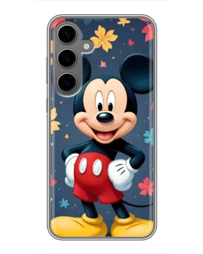 Чехол для Samsung Galaxy S24 Plus с картинкой «Осенний Mickey Mouse» Чехол для Samsung Galaxy S24 Plus с картинкой «Осенний Mickey Mouse»