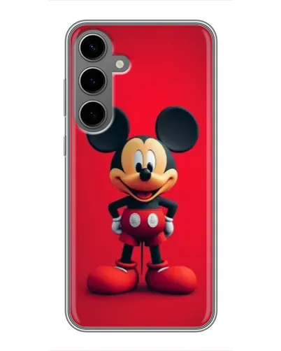 Чехол для Samsung Galaxy S24 Plus с картинкой «Mickey в полный рост» Чехол для Samsung Galaxy S24 Plus с картинкой «Mickey в полный рост»