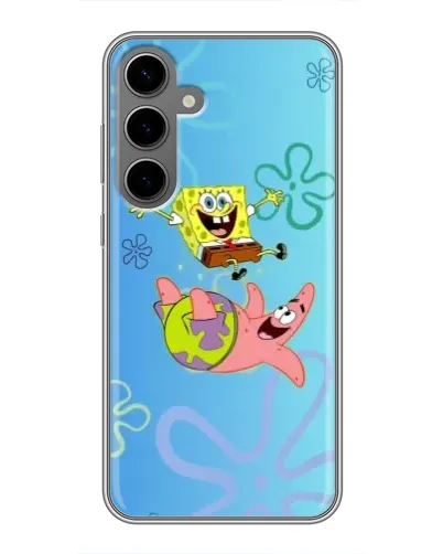Чехол для Samsung Galaxy S24 Plus с картинкой «Спанч Боб и Патрик» Чехол для Samsung Galaxy S24 Plus с картинкой «Спанч Боб и Патрик»