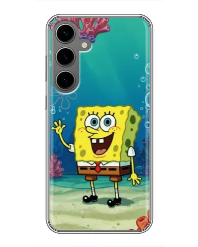 Чехол для Samsung Galaxy S24 Plus с картинкой «Подводный привет» Чехол для Samsung Galaxy S24 Plus с картинкой «Подводный привет»