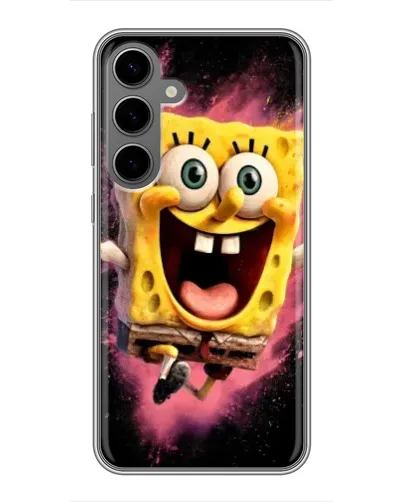Чехол для Samsung Galaxy S24 Plus с картинкой «Взрывной Спанч Боб» Чехол для Samsung Galaxy S24 Plus с картинкой «Взрывной Спанч Боб»