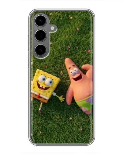 Чехол для Samsung Galaxy S24 Plus с картинкой «Друзья на лужайке» Чехол для Samsung Galaxy S24 Plus с картинкой «Друзья на лужайке»