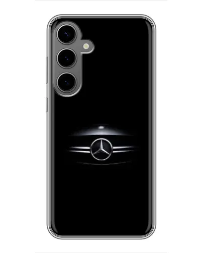 Чехол для Samsung Galaxy S24 Plus с картинкой «Mercedes — абстрактные линии» Чехол для Samsung Galaxy S24 Plus с картинкой «Mercedes — абстрактные линии»
