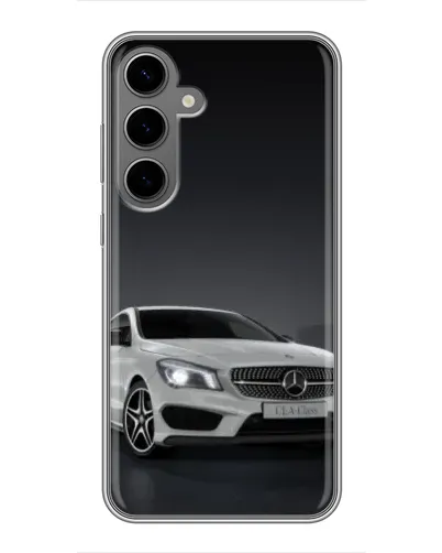 Чехол для Samsung Galaxy S24 Plus с картинкой «Mercedes AMG GT Silver» Чехол для Samsung Galaxy S24 Plus с картинкой «Mercedes AMG GT Silver»